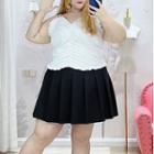 Plus Size Ruffle Trim Camisole Top