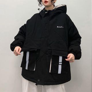 Plain / Camo Hooded Padded Coat
