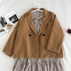 Double-breasted Blazer Khaki - One Size