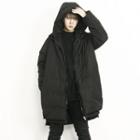 Zip-up Hoodie Duck-down Padded Jacket