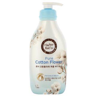 Happy Bath - Cotton Flower Set: Body Lotion 450ml + Lotion 150ml