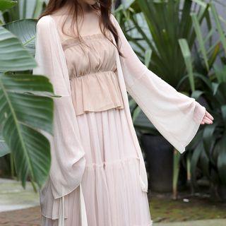Plain Light Jacket Almond - One Size
