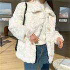 Faux-shearling Duffle Jacket