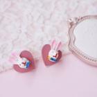 Resin Rabbit Earring