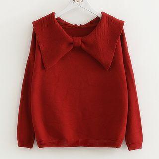 Bow Collar Sweater