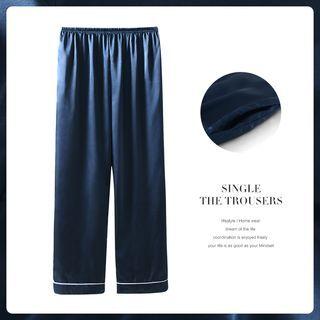 Contrast Trim Lounge Pants