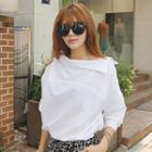 Puff-sleeve Off-shoulder Top