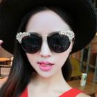 Rhinestone-frame Sunglasses