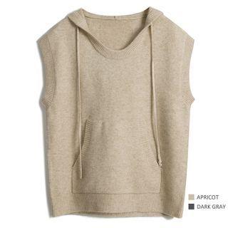 Hood Sweater Vest