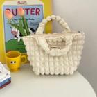 Textured Lunch Box Bag Off-white - One Size