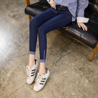 Roll-up Slim Fit Jeans