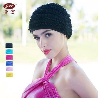 Ruffled Swim Cap