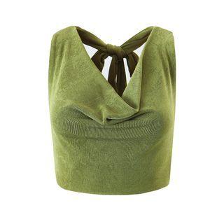 Tie Strap Halter Top