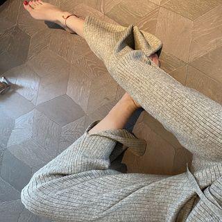Knit Slit Pants