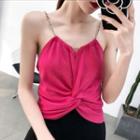 Chained Halter Knit Top
