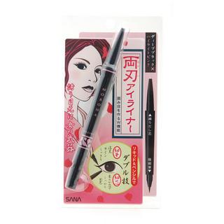 Sana - Morpha Eyeliner (#02 Deep Black And Highlight Pink) 1 Pc