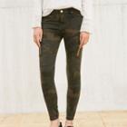 Camouflage Print Skinny Jeans