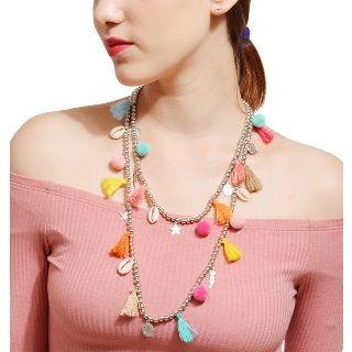 Embellished Layered Necklace