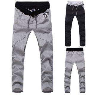 Two-tone Applique Sweatpants
