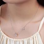 Sterling Silver Unicorn Necklace 1 Pc - Silver - One Size