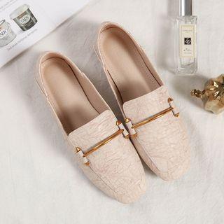 Textured Loafers