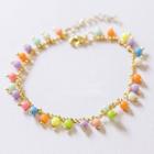 Bead Resin Alloy Bracelet Random - One Size
