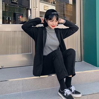 Polar-fleece Zip Hoodie