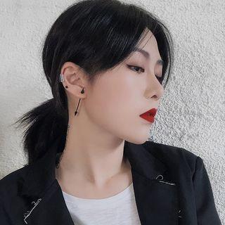 Alloy Stud Through & Through Earring