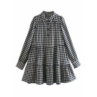 Plaid Henley Shirt