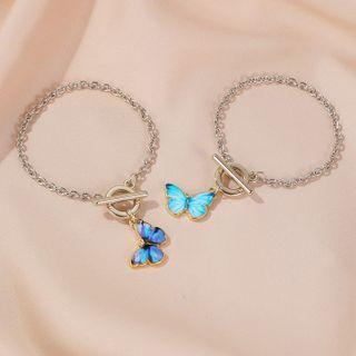 Alloy Butterfly Bracelet