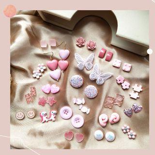 Wooden Resin Earring (various Designs)