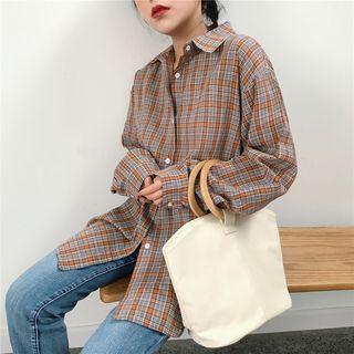 Plaid Shirt As Shown In Figure - One Size