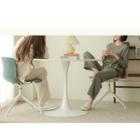 Set Of 2: Dip-back T-shirt + Wide-leg Pants