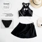 Shark 2-piece Halter Swimdress