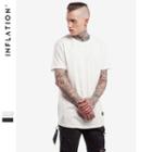 Short-sleeve Side Slit T-shirt