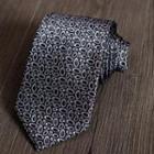 Patterned Silk Neck Tie Zs78 - One Size