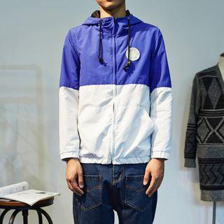 Color-block Light Jacket