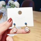 Smiley Dangle Earring 10 - A245 - 1 Pair - Earrings - Smiley Face - One Size