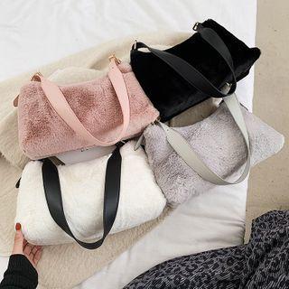Fluffy Plain Handbag