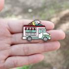 Ice Cream Van Alloy Brooch As Shown In Figure - One Size