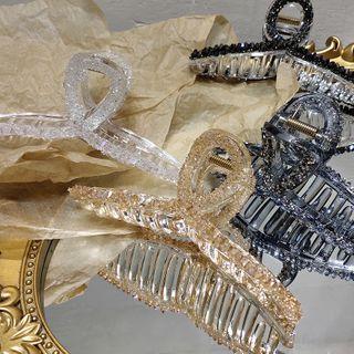 Faux Crystal Hair Clamp