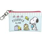 Snoopy Flat Coins Pouch (light Blue) One Size