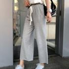 Cropped Wide-leg Pants As Shown In Figure - One Size