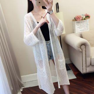 Knit Long Light Jacket