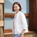 3/4-sleeve Short Field Jacket