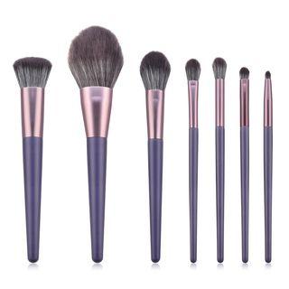 Set Of 7: Makeup Brush 7 Pcs - T-07-066 - As Shown In Figure - One Size