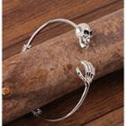 Skull Open Bangle