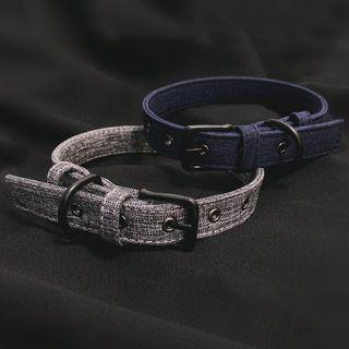 Fabric Belt Choker