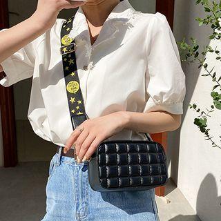 Star Print Strap Crossbody Bag