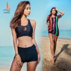Set: Print Swim Top + Bottom